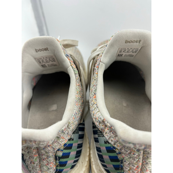 Women's Adidas Ultra Boost Athletic Shoes Size 10 Beige Multi-color - Picture 8 of 16